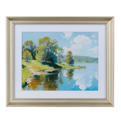 Reflections of Summer Framed Art Print