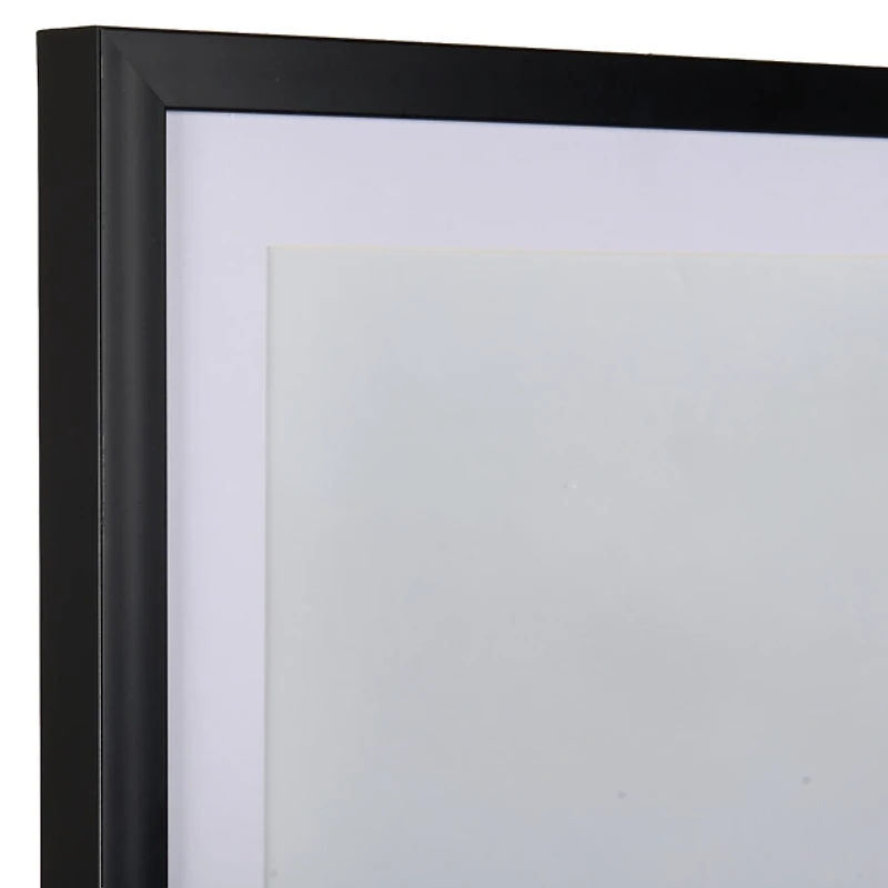 Black & White Serene Surf Framed Art Print