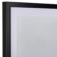 Black & White Serene Surf Framed Art Print