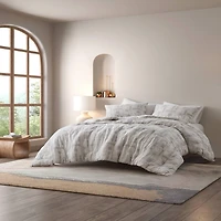 Ink + Ivy Gray Patchwork 3-pc. King Comforter Set