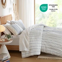 Ink + Ivy Blue Imani 3-pc. Queen Comforter Set