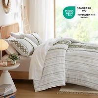 Ink + Ivy Green Imani 3-pc. Queen Comforter Set