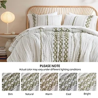 Ink + Ivy Green Imani 3-pc. Queen Comforter Set