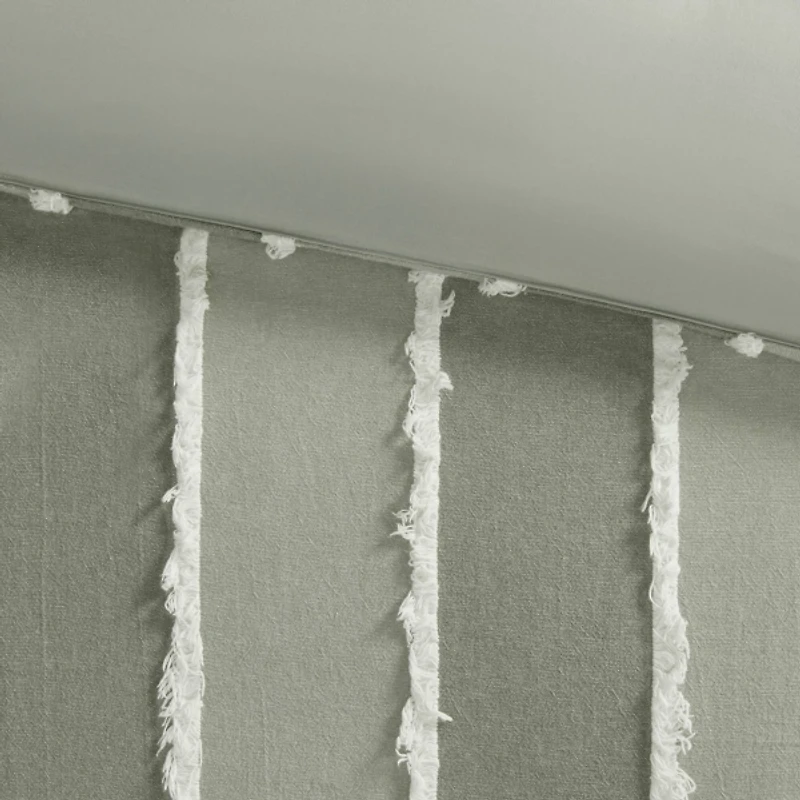 Ink + Ivy Green Shay 3-pc Full/Queen Comforter Set