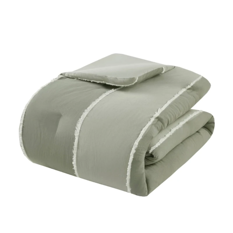 Ink + Ivy Green Shay 3-pc King Comforter Set
