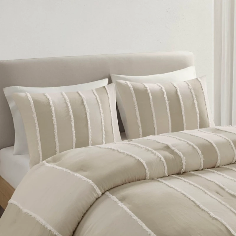 Ink + Ivy Tan Shay 3-pc. King Comforter Set