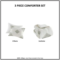 Ink + Ivy Tahli 3-pc. Full/Queen Comforter Set