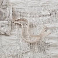 Ink + Ivy Gray Patch 3-pc. King Duvet Cover Set