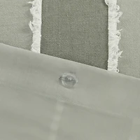 Ink + Ivy Green Shay 3-pc. Queen Duvet Cover Set