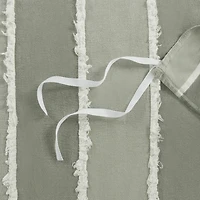 Ink + Ivy Green Shay 3-pc. King Duvet Cover Set