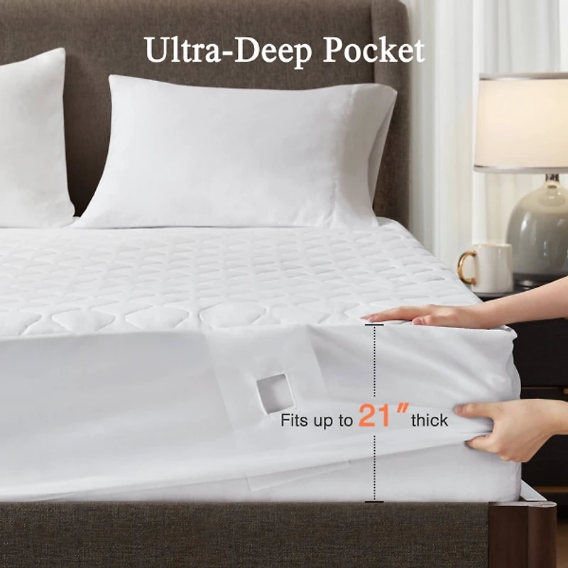 Beautyrest Heated Deep Pocket Queen Mattress Pad