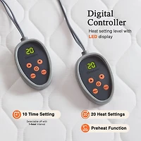 Beautyrest Heated Deep Pocket Queen Mattress Pad