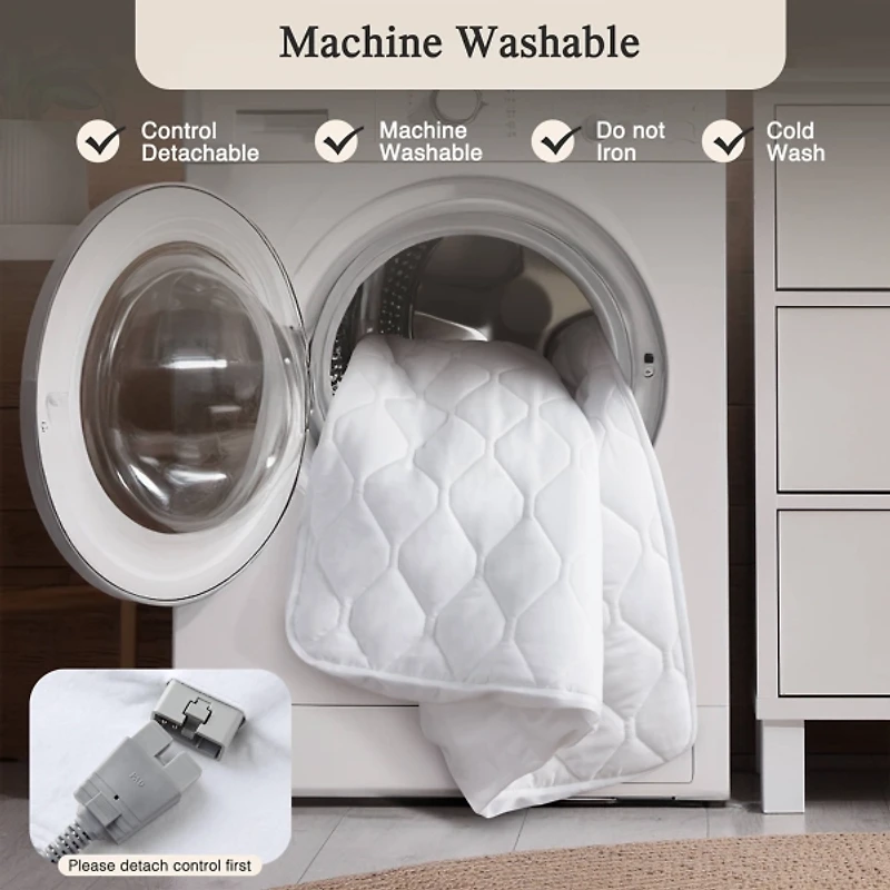 Beautyrest Heated Deep Pocket Twin Mattress Pad