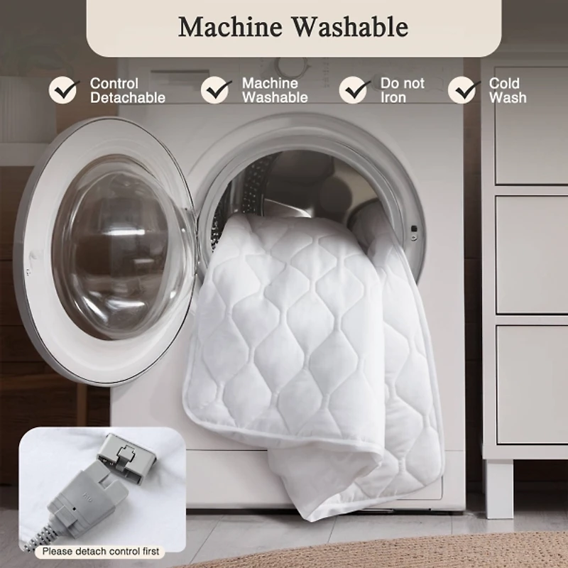 Beautyrest Heated Scotchgard King Mattress Pad