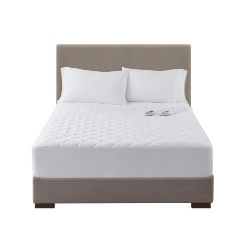 Serta Heated Microfiber Full Mattress Pad