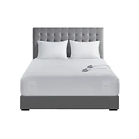 Serta Heated Plush King Mattress Pad