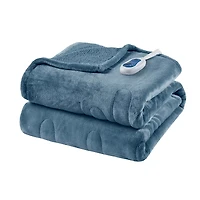 Beautyrest Berber Microlight Heated Throw