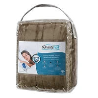 Beautyrest Heated Plush Throw