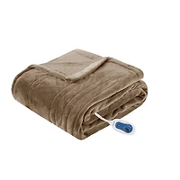 Beautyrest Heated Plush Throw