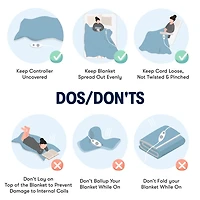 Serta Tan Heated Sherpa Throw