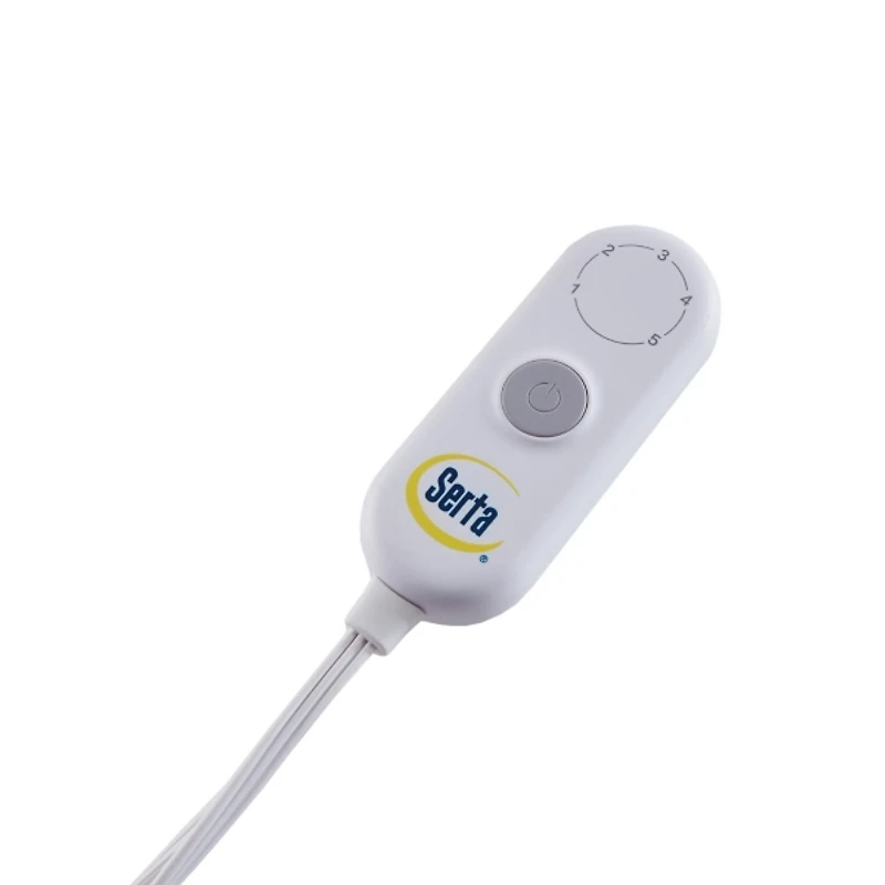 Serta Heated Shaggy Faux Fur Throw