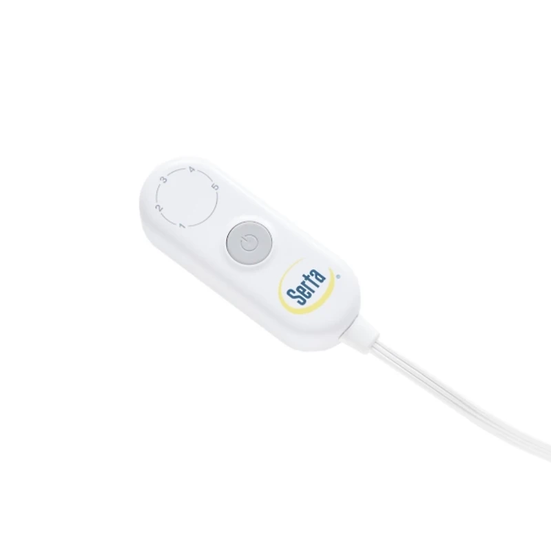 Serta Turquoise Heated Plush Throw