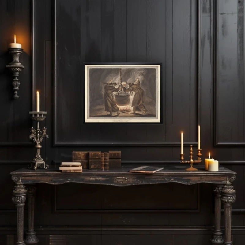 Double Double Toil and Trouble Framed Art Print