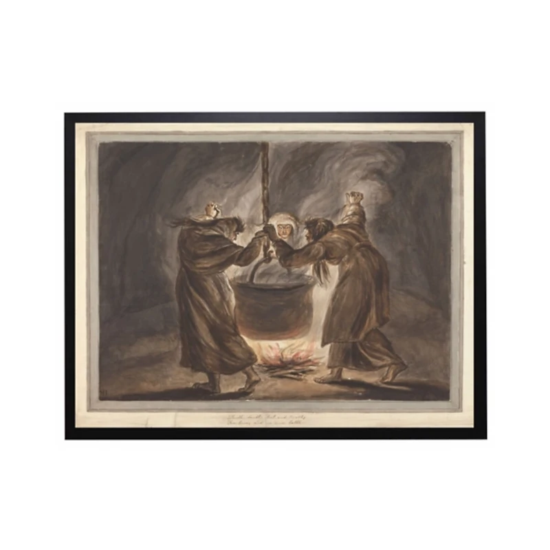 Double Double Toil and Trouble Framed Art Print