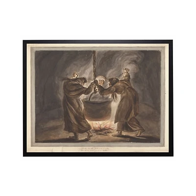 Double Double Toil and Trouble Framed Art Print