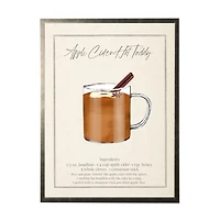 Apple Cider Hot Toddy Framed Art Print