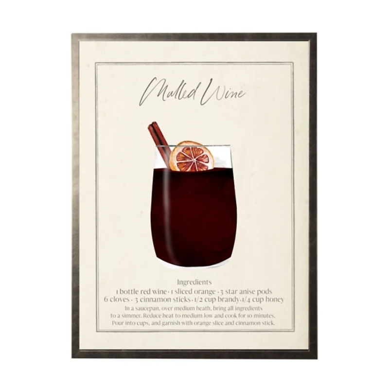 Mulled Wine Framed Art Print