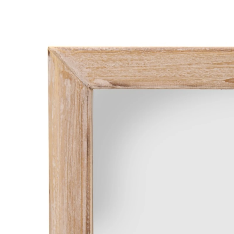 Susanna Natural Wood Panel Wall Mirror