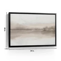 In The Distance Framed Canvas Art Print, 34x26