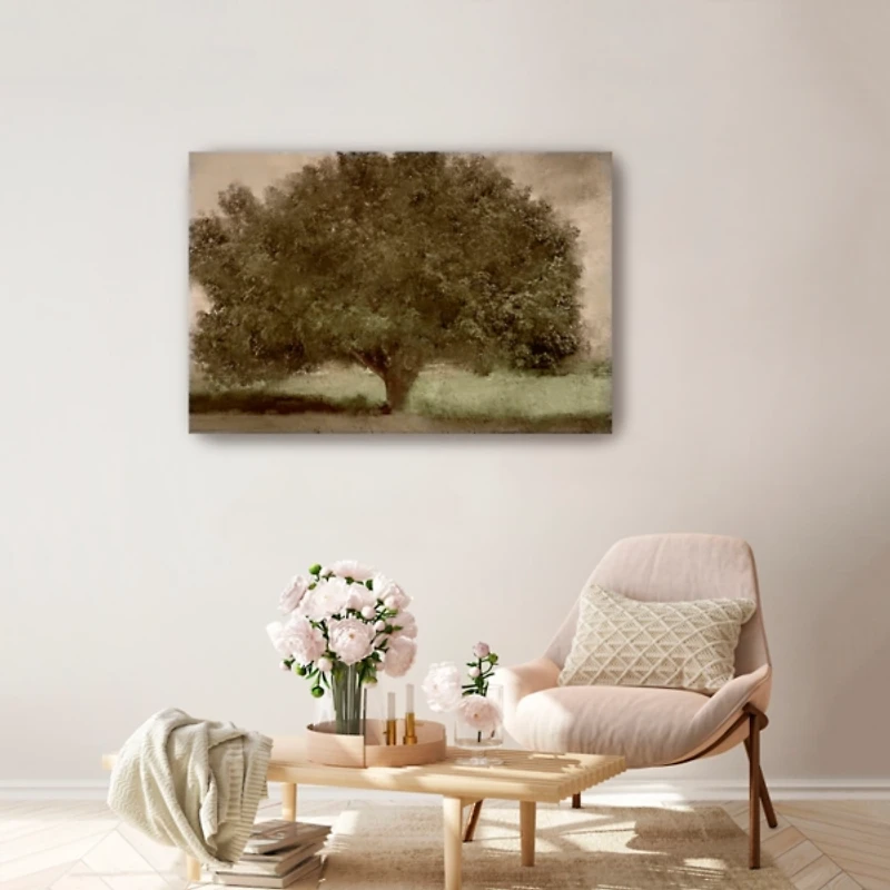 Under the Tree Canvas Art Print, 36x24