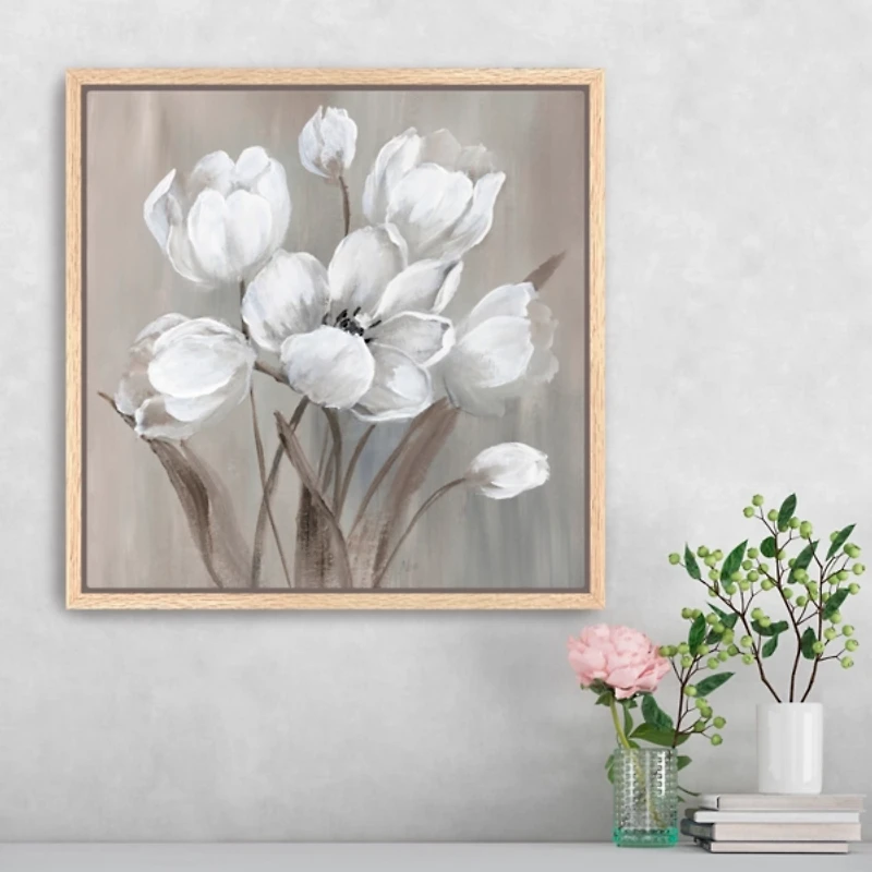 Wild Spring Framed Canvas Art Print