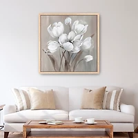 Wild Spring Framed Canvas Art Print, 40x40