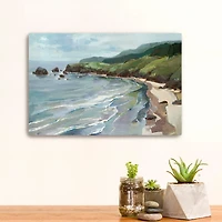 Seaside Cliffs Canvas Art Print
