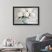 The Blue Vase Framed Canvas Art Print