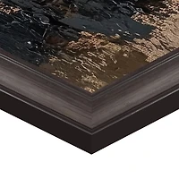 Stacked Village Framed Canvas Art Print