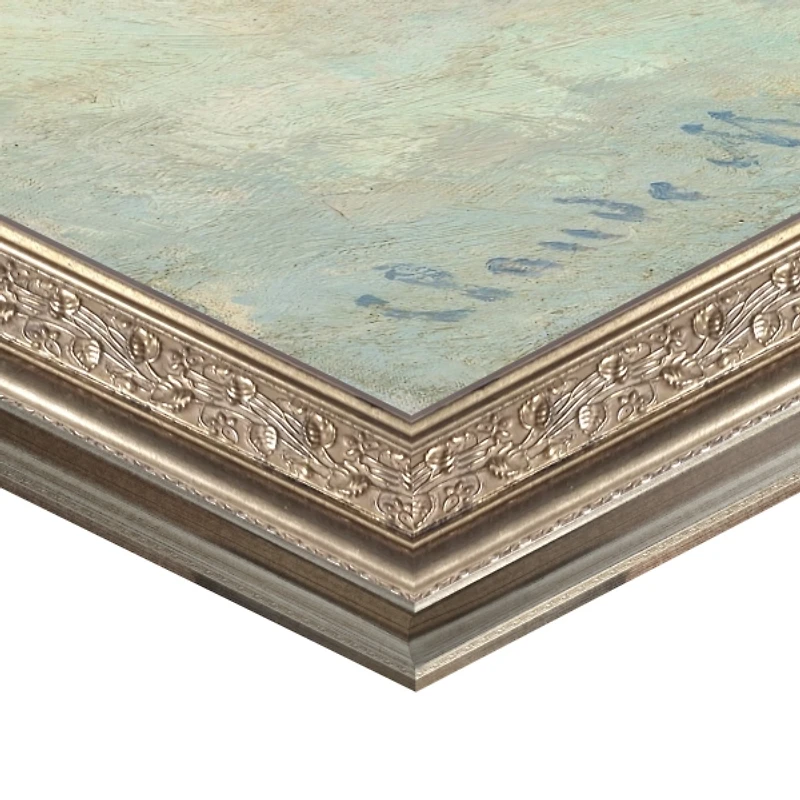 The Seine Framed Canvas Art Print