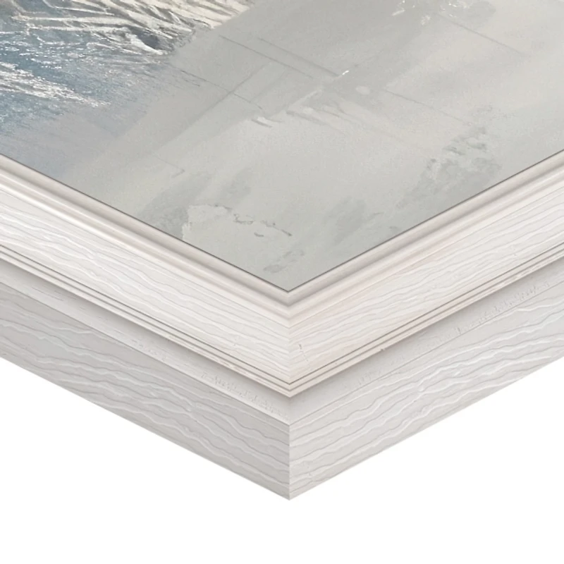 Dark Waters Ahead Framed Canvas Art Print