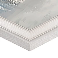 Dark Waters Ahead Framed Canvas Art Print