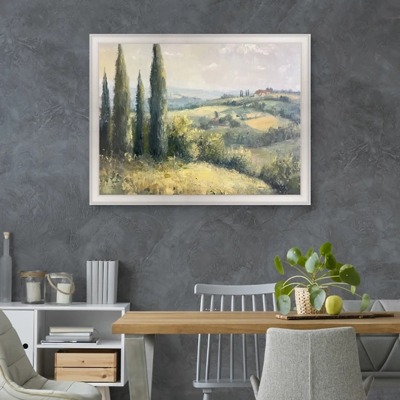 Hill Country Framed Canvas Art Print