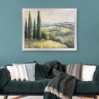 Hill Country Framed Canvas Art Print