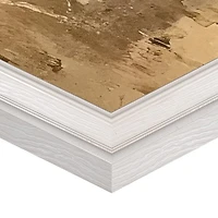 Tall Tree Path Framed Canvas Art Print