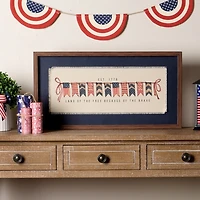 Land of the Free Framed Wall Plaque