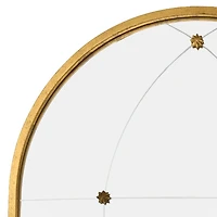 Gold Raine Studded Arch Wall Mirror