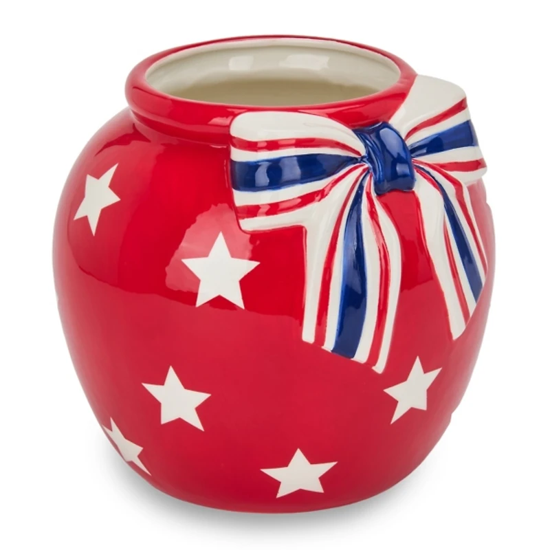 Americana Ceramic Vase