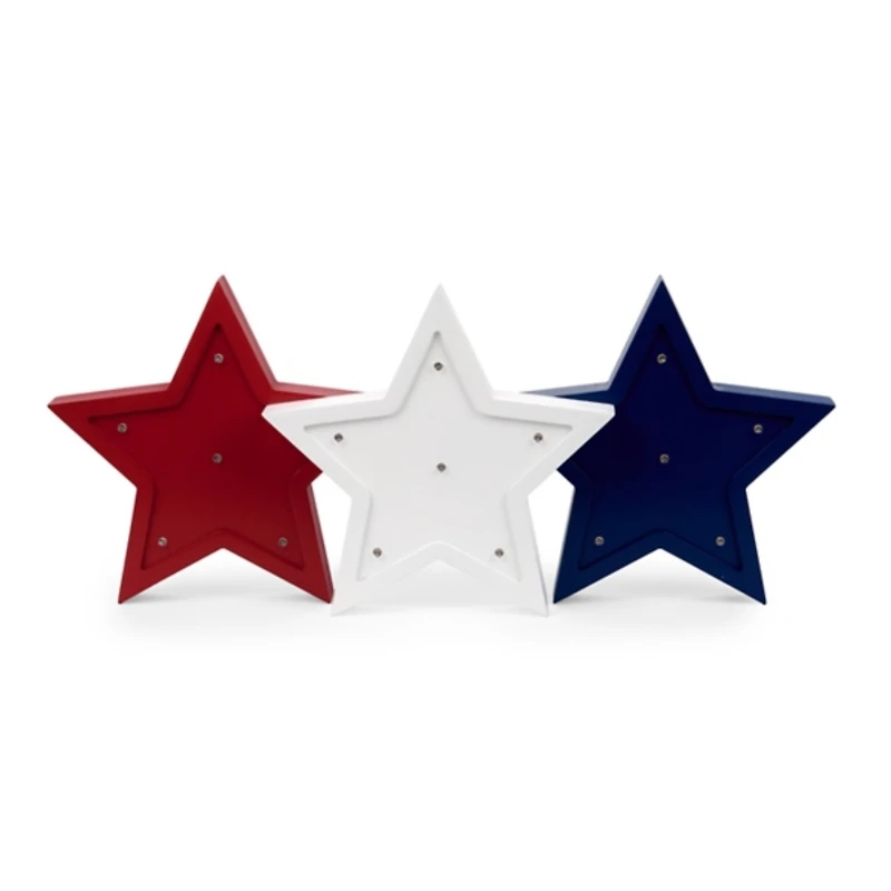 LED Patriotic Stars Tabletop Decoration