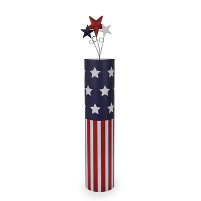 Round Firecracker Outdoor Statue